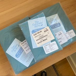 The Company Store 5oz Flannel Sheet Set NEW